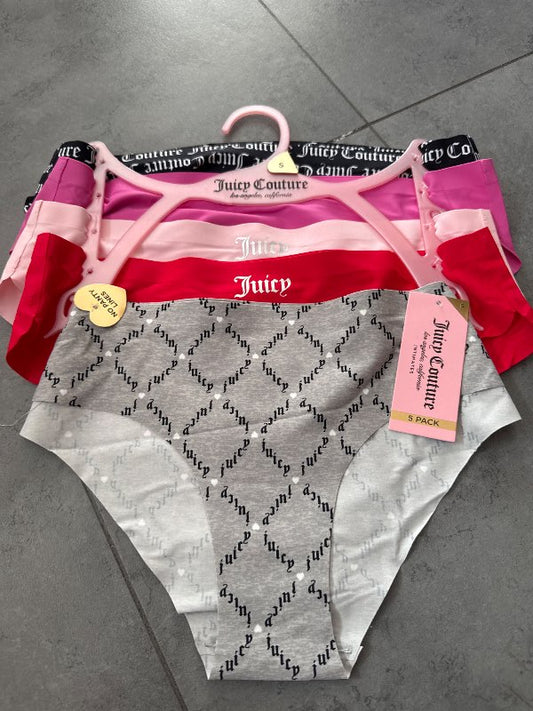 Juicy Couture 5 stk nærbuxur