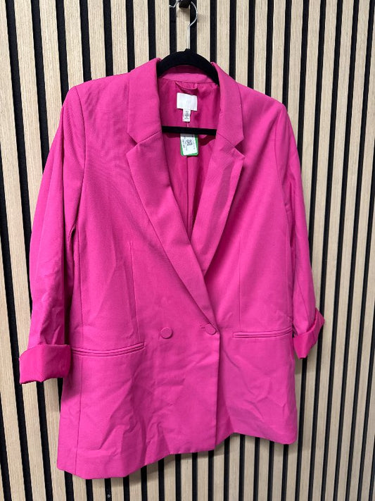 Bleikur jakki úr H&M