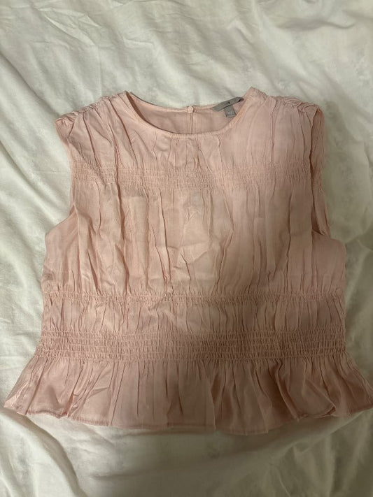 H&M bleikur hlýratoppur