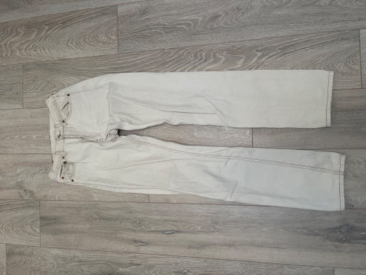 Levis 501 hvitar