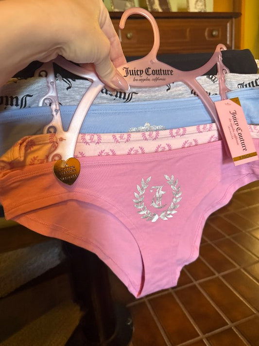 Juicy Couture 5 stk nærbuxur