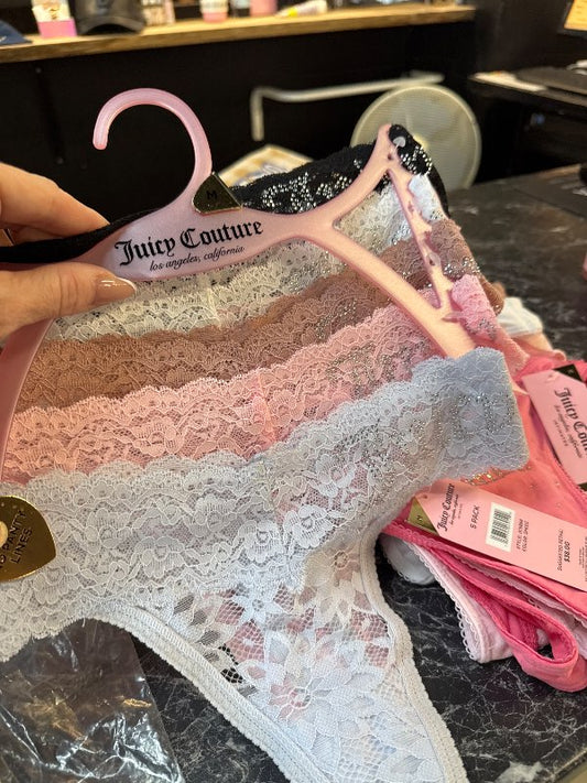 Juicy Couture 5 stk nærbuxur