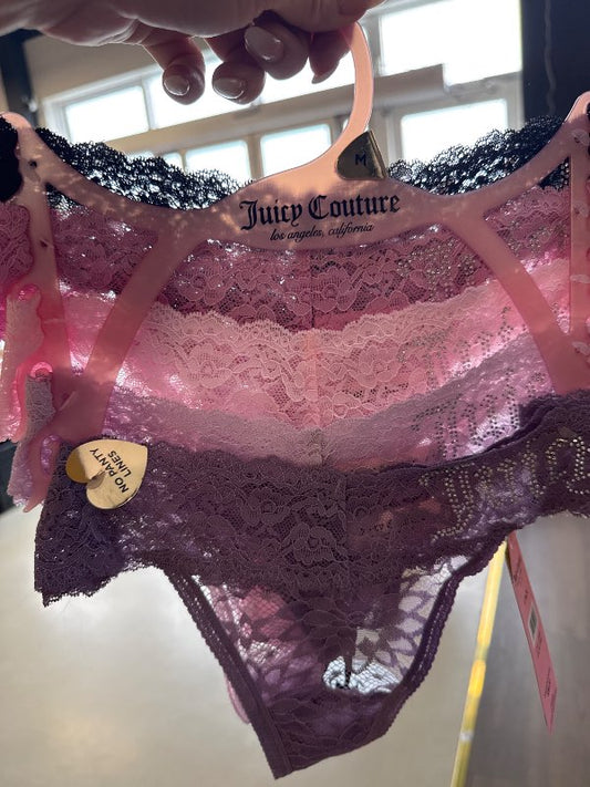 Juicy Couture 5 stk nærbuxur
