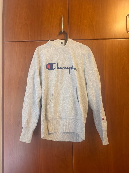 Grá Champion hettupeysa