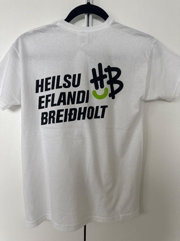 Bolur stutterma hvítt
