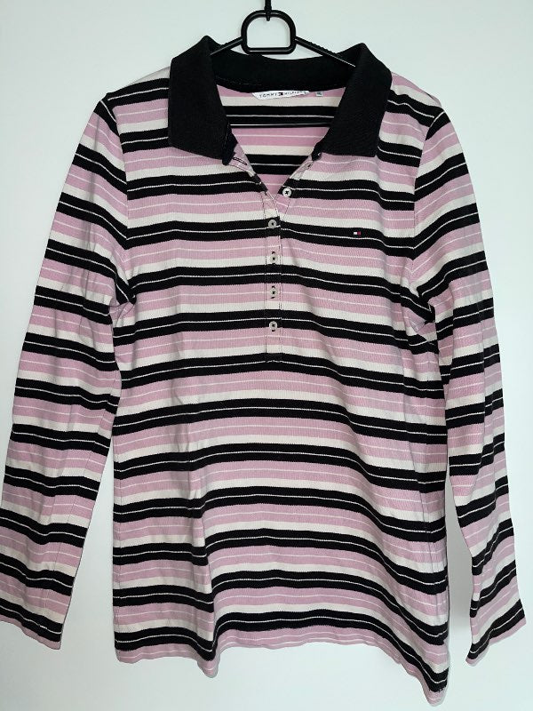 Bleik Tommy Hilfiger peysa