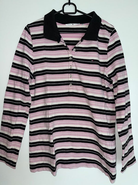 Bleik Tommy Hilfiger peysa