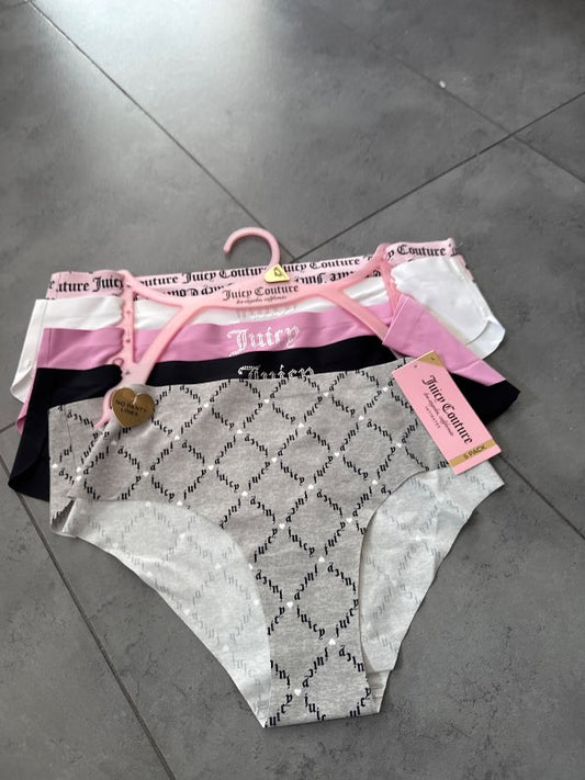 Juicy Couture 5 stk nærbuxur