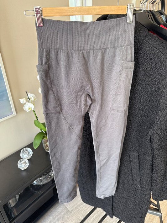 ÍÞR buxur gráar m/vasa