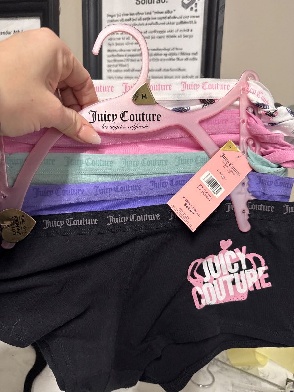Juicy Couture 5 stk nærbuxur
