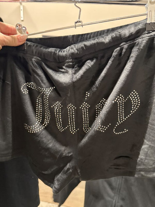 Juicy Couture stuttbuxur svart