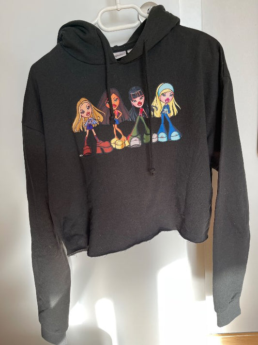 Svört Bratz hettupeysa