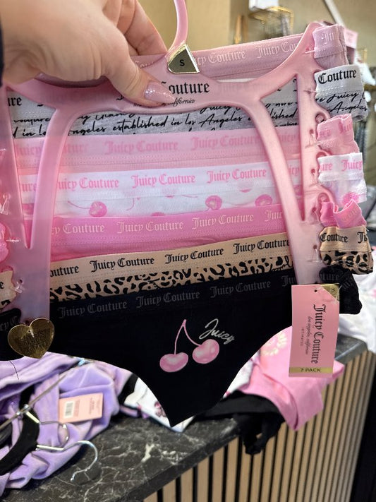 Juicy Couture 5 stk nærbuxur