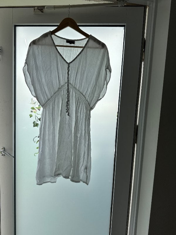 Sumarkjóll hvítur ze- ze