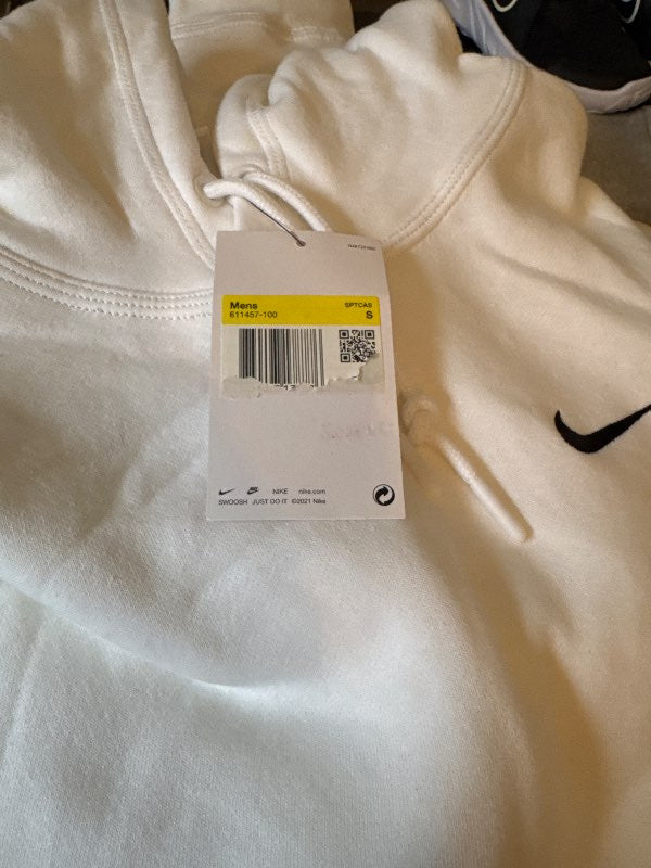 Nike hettupeysa hvít ný