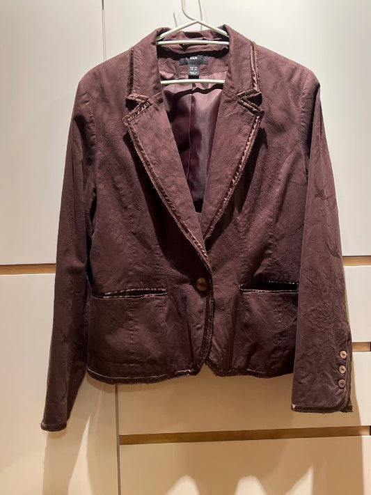 Brúnn blazer hm