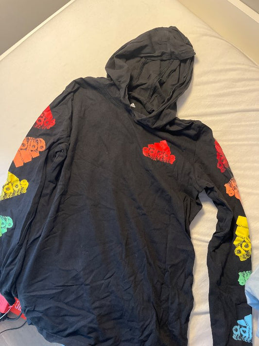 Hettupeysa þunn Adidas svört