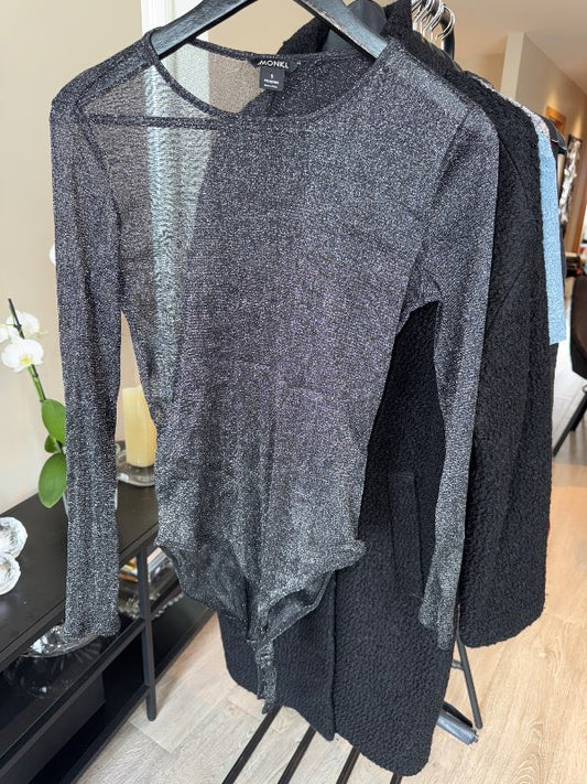 Glimmer mesh samfella Monki