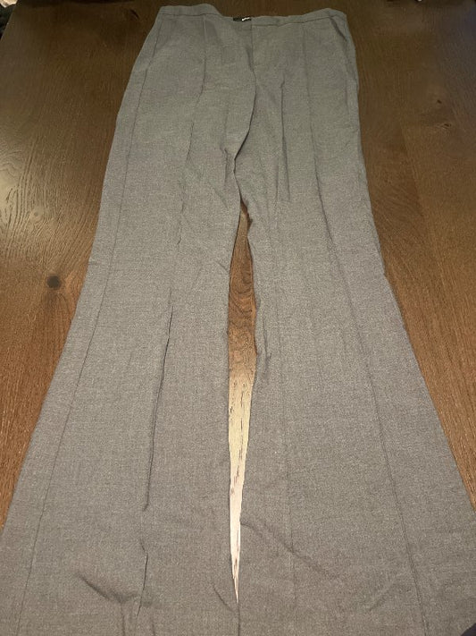 Gina Tricot gráar bootcut buxu