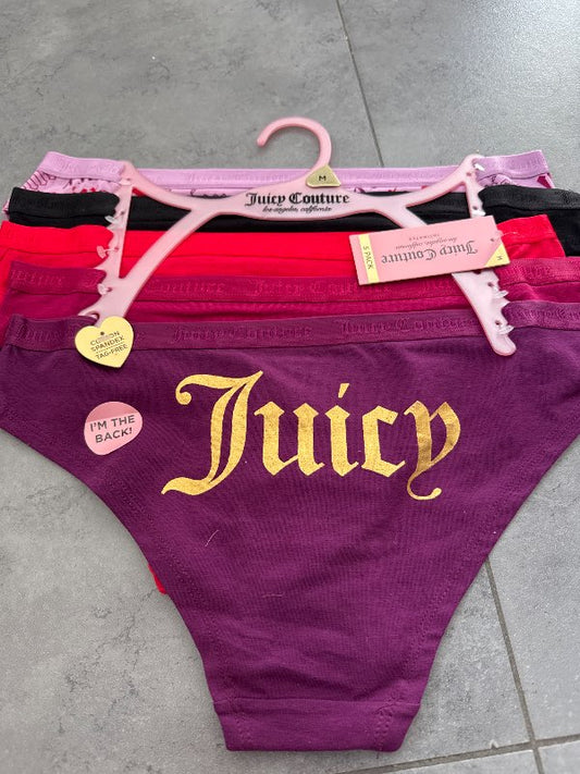Juicy Couture 5 stk nærbuxur