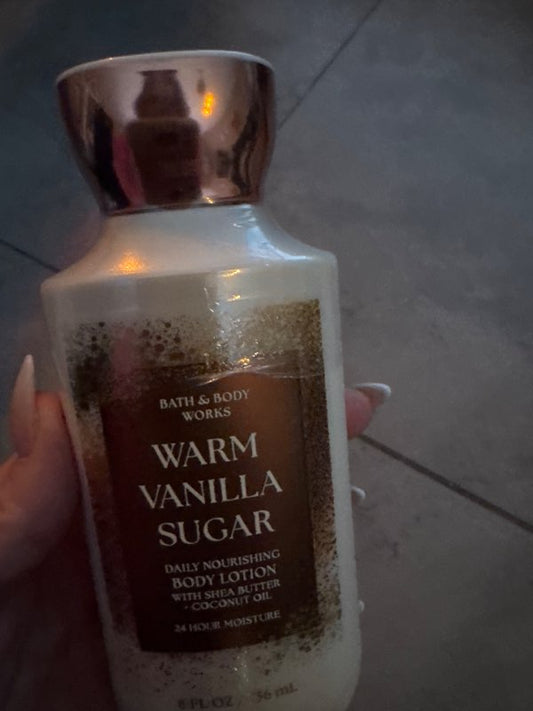 Warm vanilla bodylotion