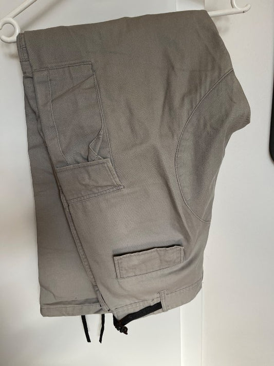 Gráar cargo buxur