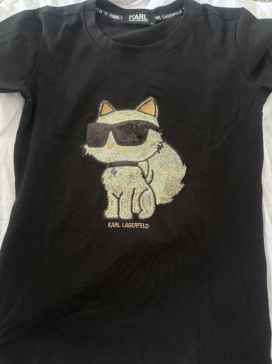 Karl black T-shirt