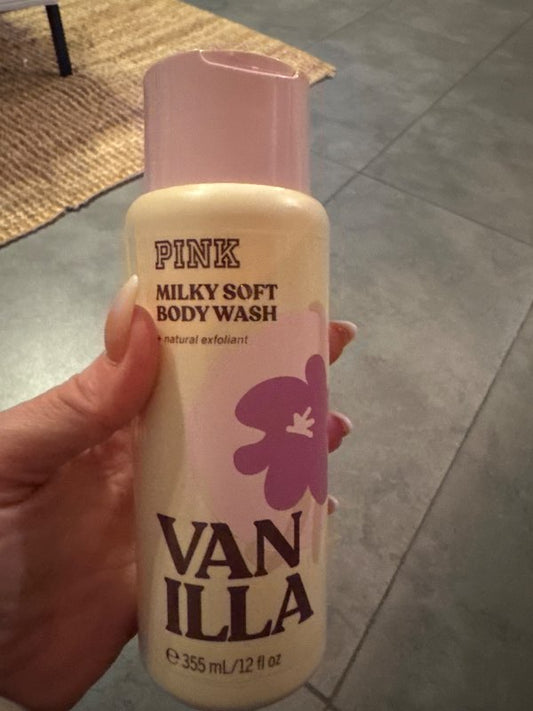 Pink vanilla sturtusápa