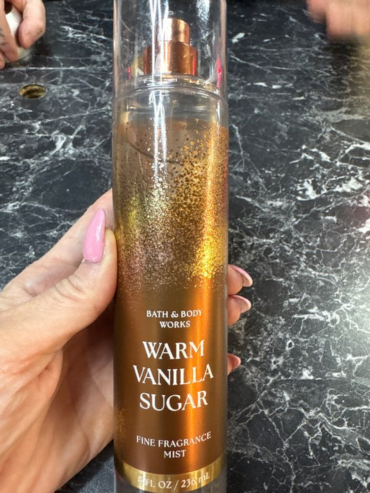 Warm vanilla body sprey