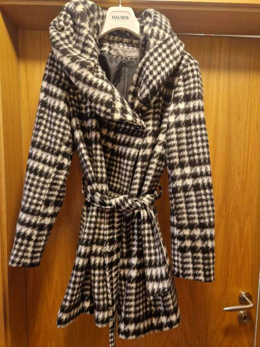 ZARA BASIC köflótt kápa