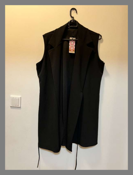 Boohoo nýtt sítt vesti blazer