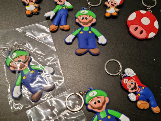 Mario bros og vinir nýir lyklakippa